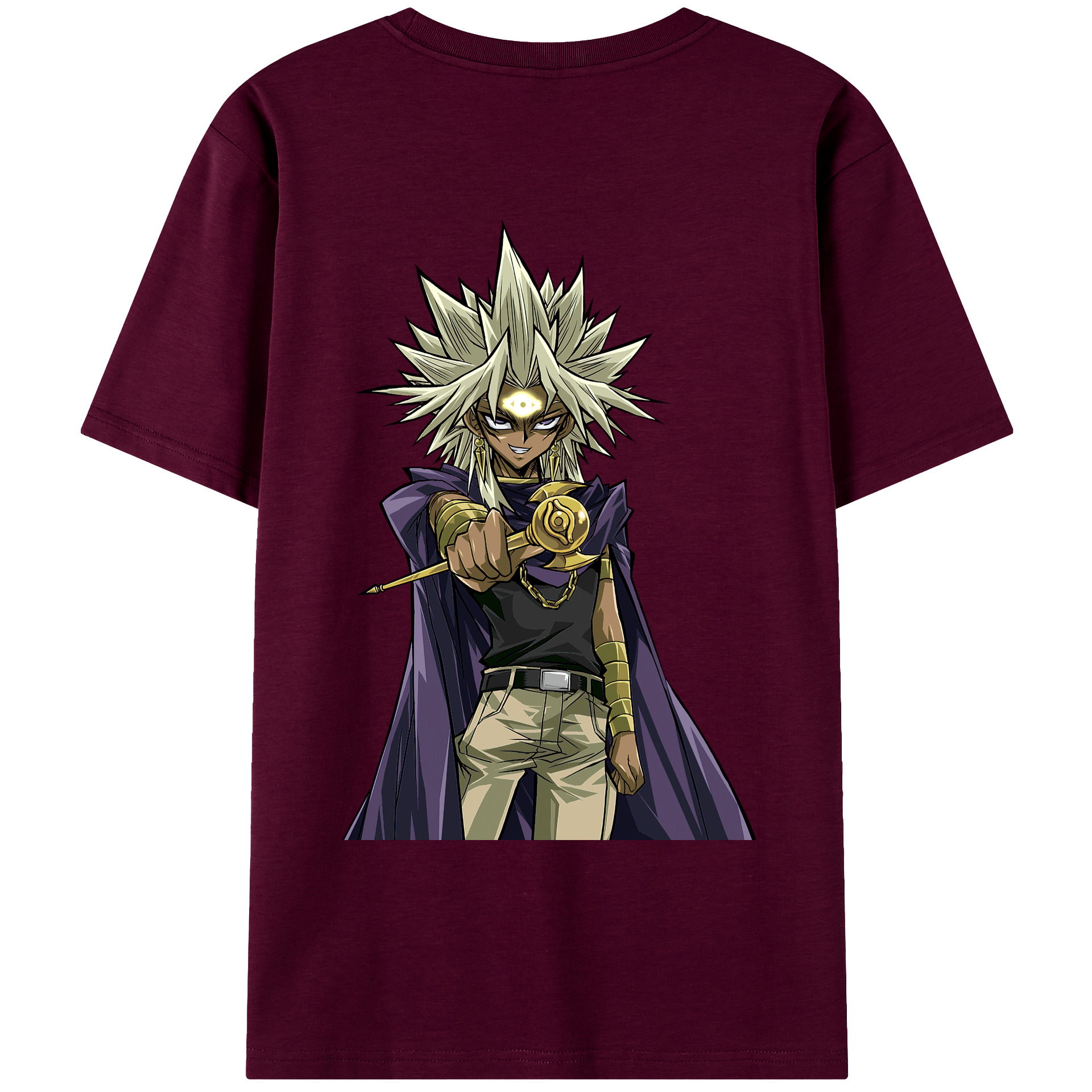 （画像用） 遊☆戯☆王 Yu-Gi-Oh! レディース半袖Tシャツ(バックプリント)